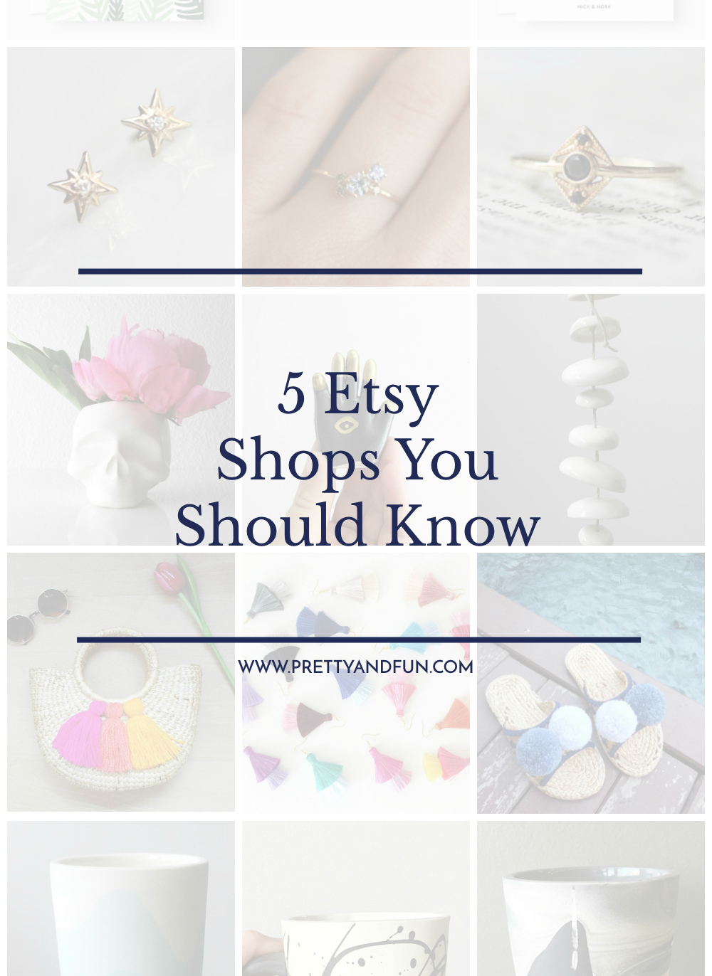 Best Etsy Shops | 5 Shops You Should Know | Pretty & Fun